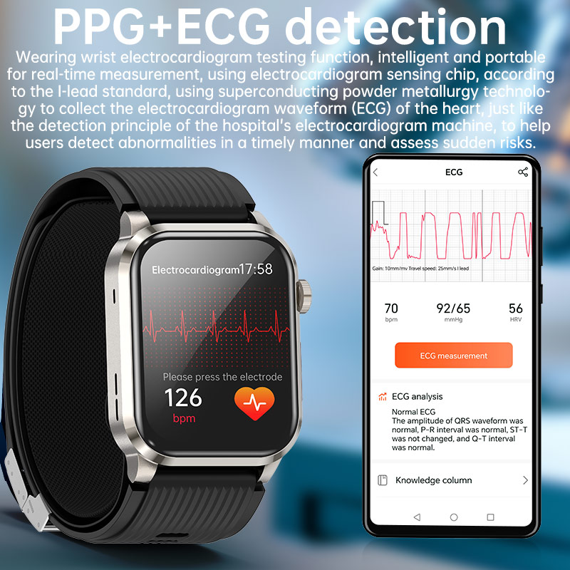 P300pro BT Call Air Pump Airba - Fall Detection Watch recensione e prezzo