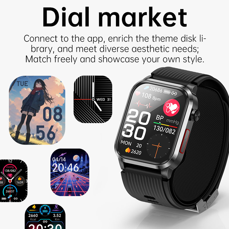 P300pro BT Call Air Pump Airba - Fall Detection Watch recensione e prezzo