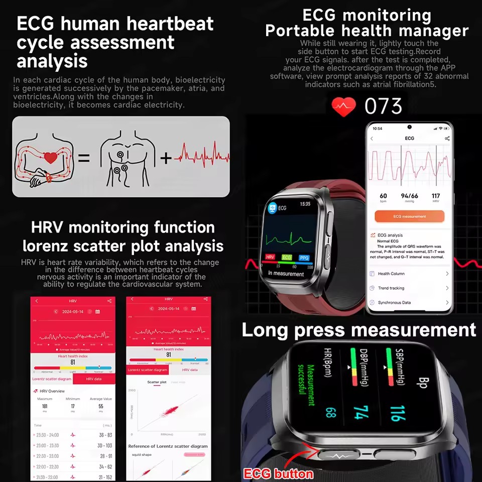 2026 New Upgrade AI Diagnostic - Fall Detection Watch recensione e prezzo