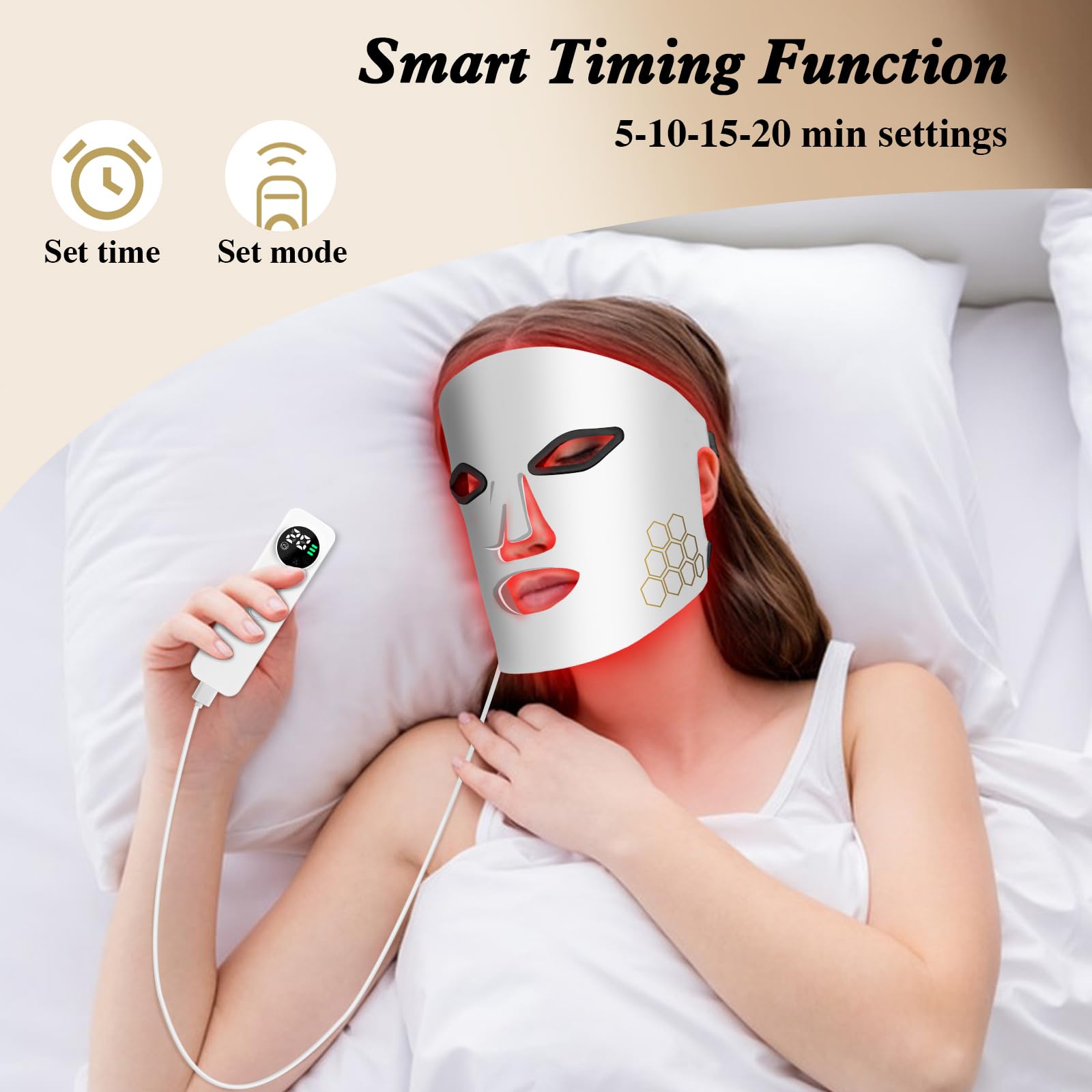 Hello Face LED Face Mask Light - Galvanic Skin Sensor recensione e prezzo