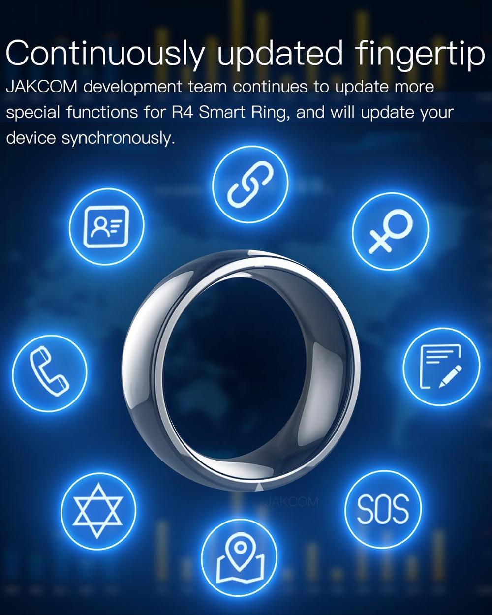 Jakcom R4 Smart Ring waterproo - Smart Ring Nfc Pay recensione e prezzo