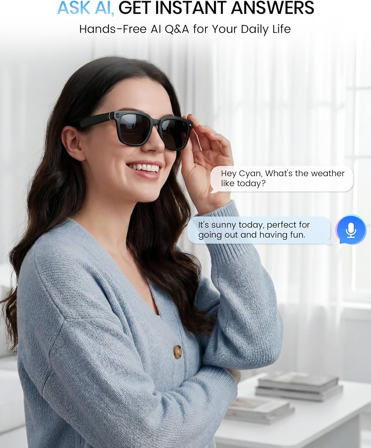 HD Camera Bluetooth Smart Glas - Smart Glasses Lens recensione e prezzo
