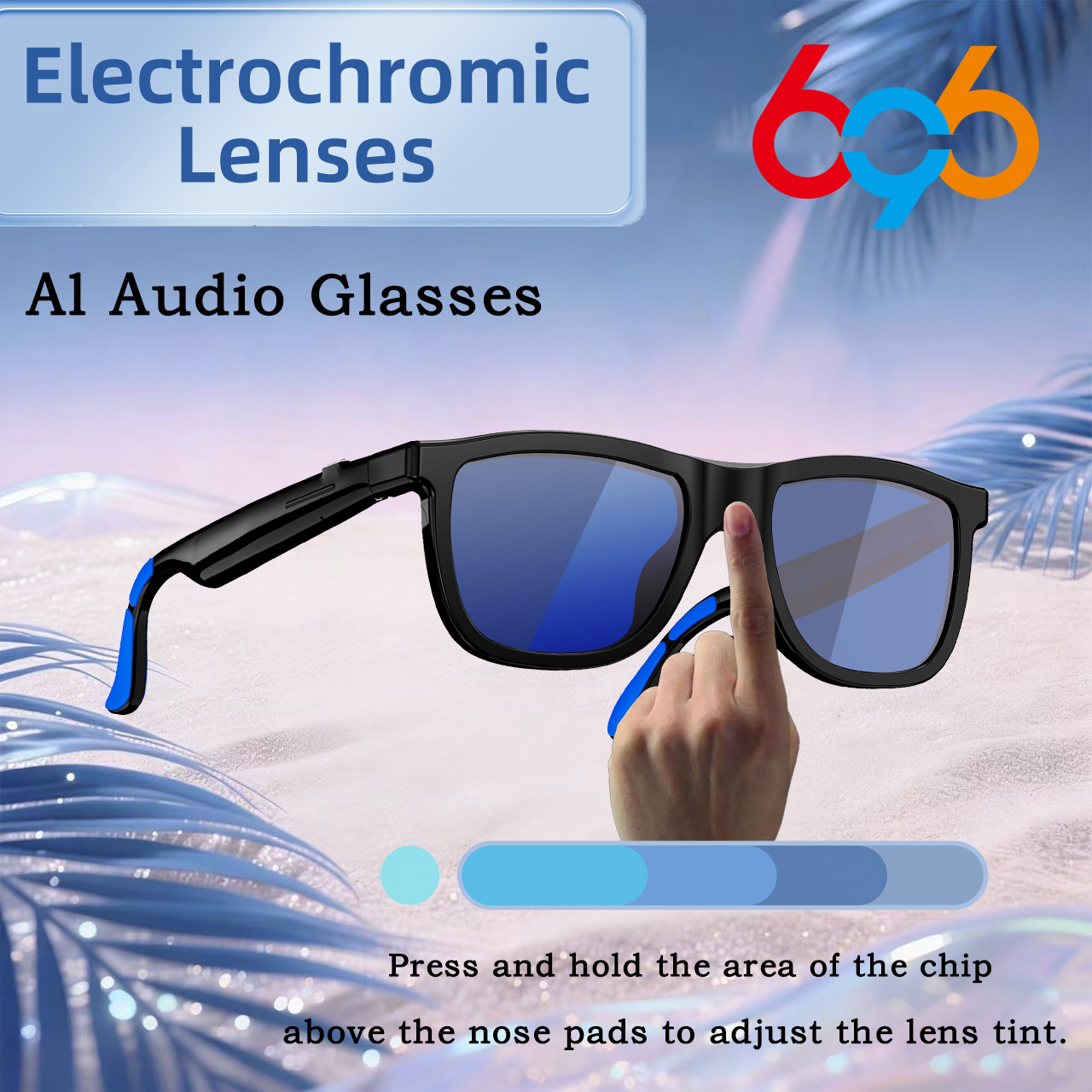 New AI Audio Glasses Electroch - Smart Glasses Lens recensione e prezzo