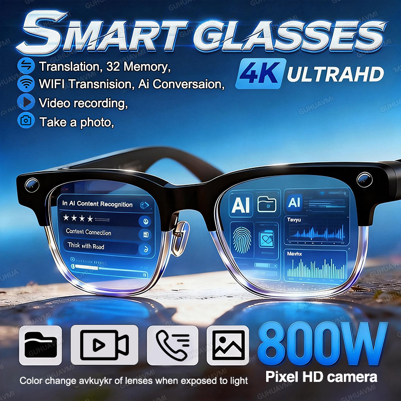 2026New 800W Pixel Camera Smar - Smart Glasses Lens recensione e prezzo
