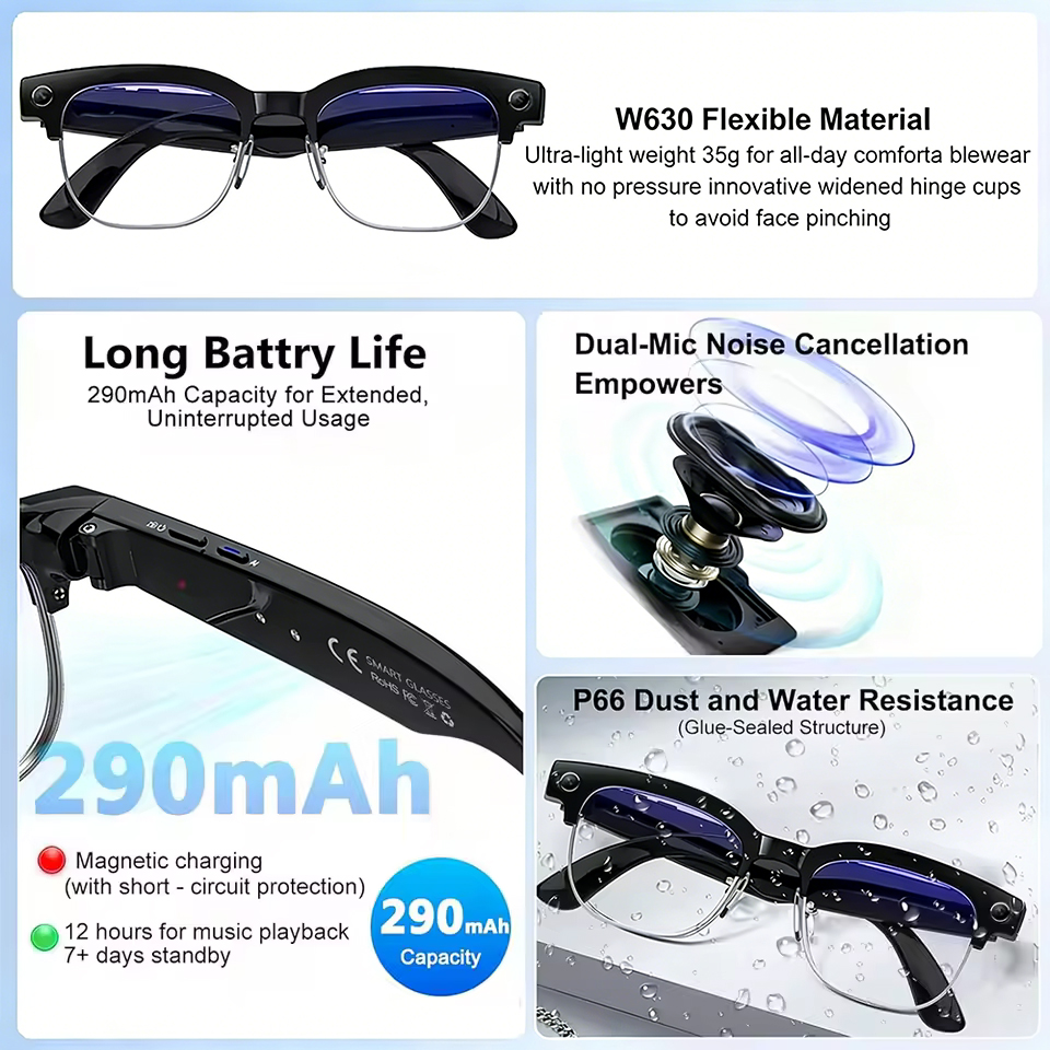 2026New 800W Pixel Camera Smar - Smart Glasses Lens recensione e prezzo