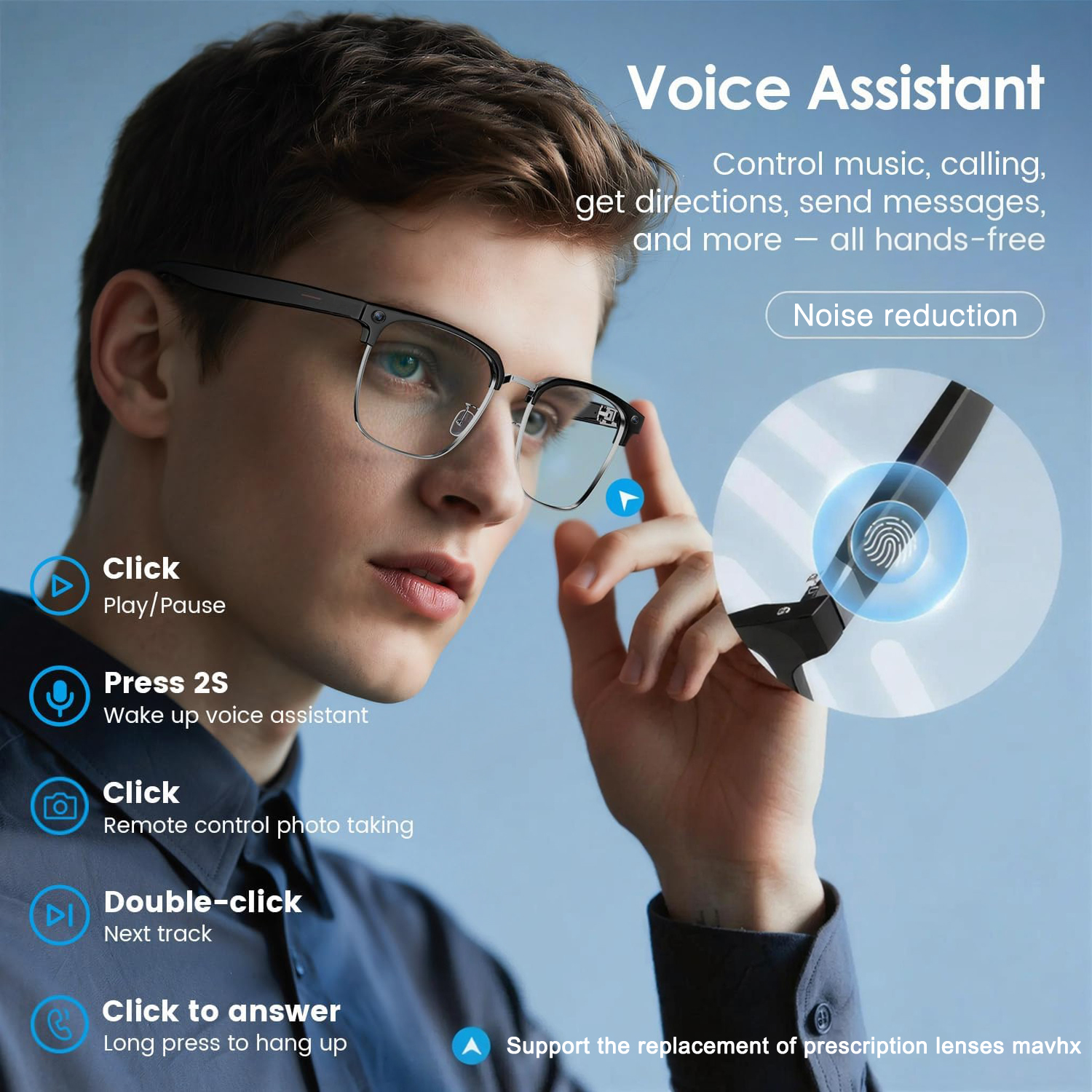 2026New 800W Pixel Camera Smar - Smart Glasses Lens recensione e prezzo