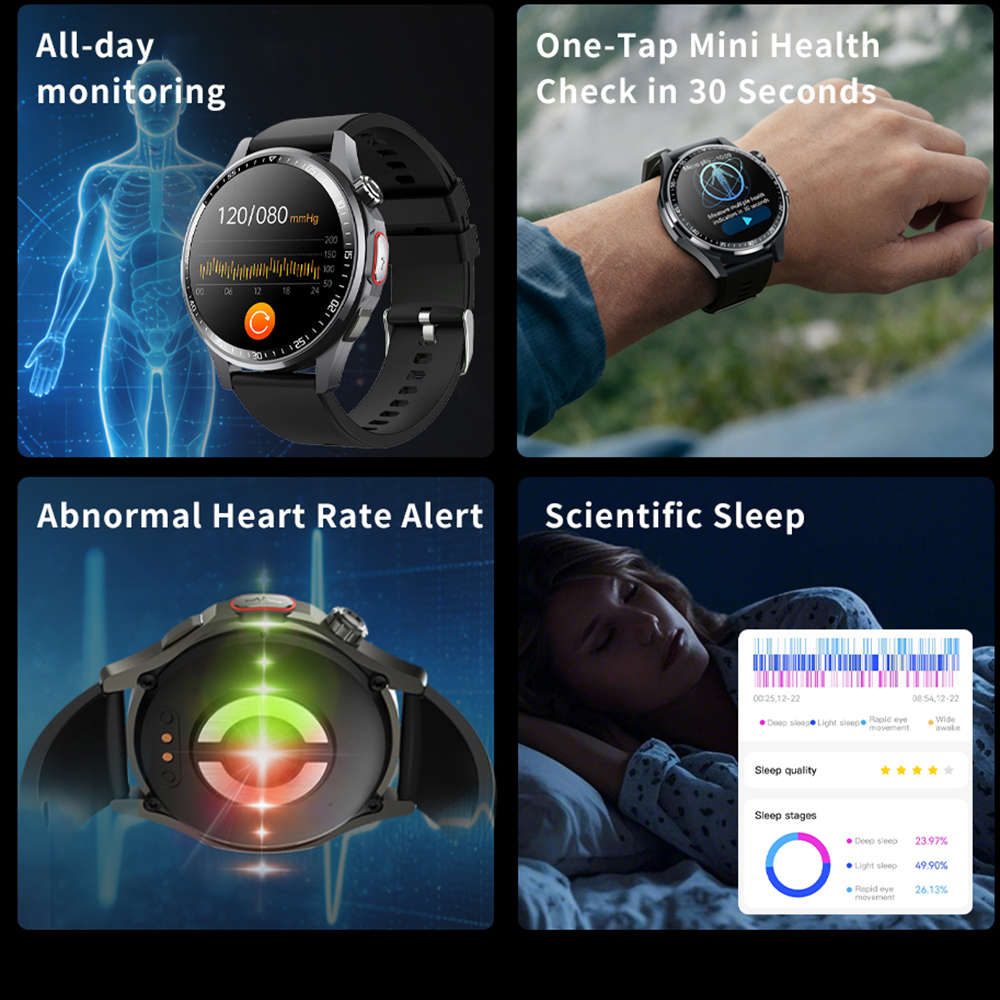 Men Smart Watch Ultra HD Scree - Fall Detection Watch recensione e prezzo