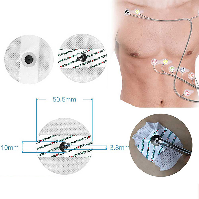 50PCS/Bag Electrode Patch  Dis - Ecg Patch Monitor recensione e prezzo
