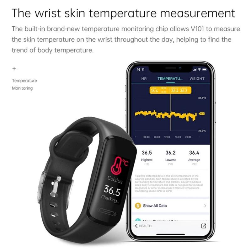 Smart Watch The V101 Real-time - Breath Rate Monitor recensione e prezzo