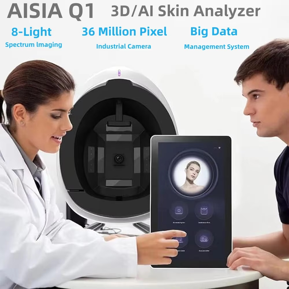AISIA Q1 3D AI Facial Skin Ana - Galvanic Skin Sensor recensione e prezzo
