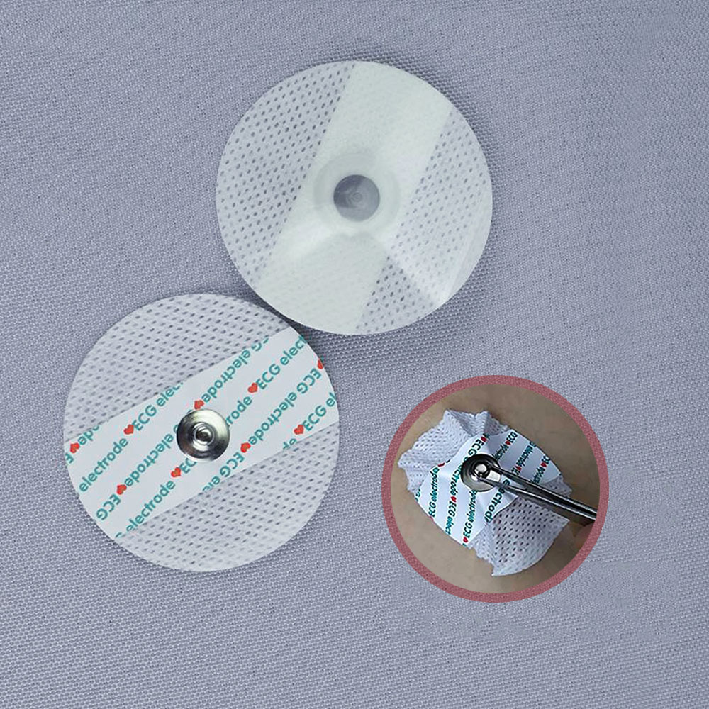 50-500pcs Non-woven ECG Electr - Ecg Patch Monitor recensione e prezzo