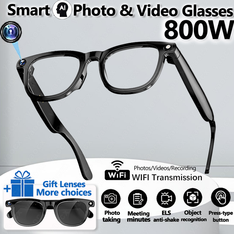 2026 Smart Glasses 800W Camera - Smart Glasses Lens recensione e prezzo