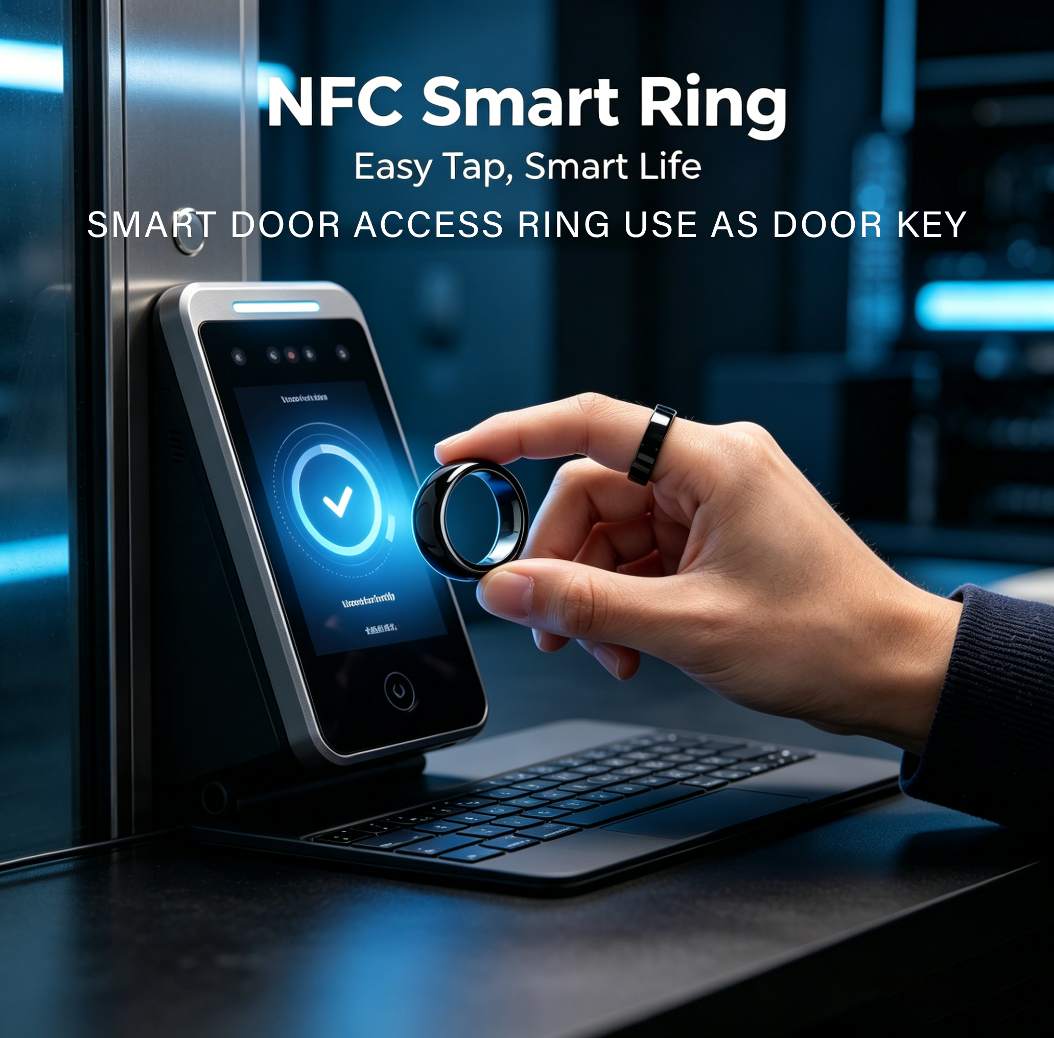 Ntag216 NFC Full Ceramic Smart - Smart Ring Nfc Pay recensione e prezzo
