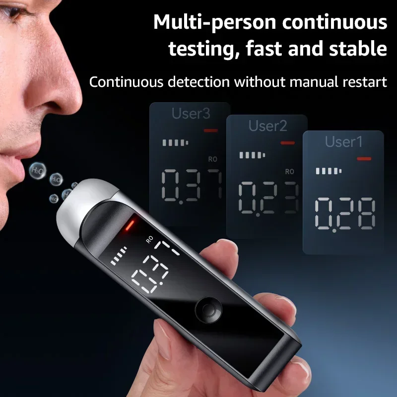 Digital Alcotester new alcohol - Breath Rate Monitor recensione e prezzo