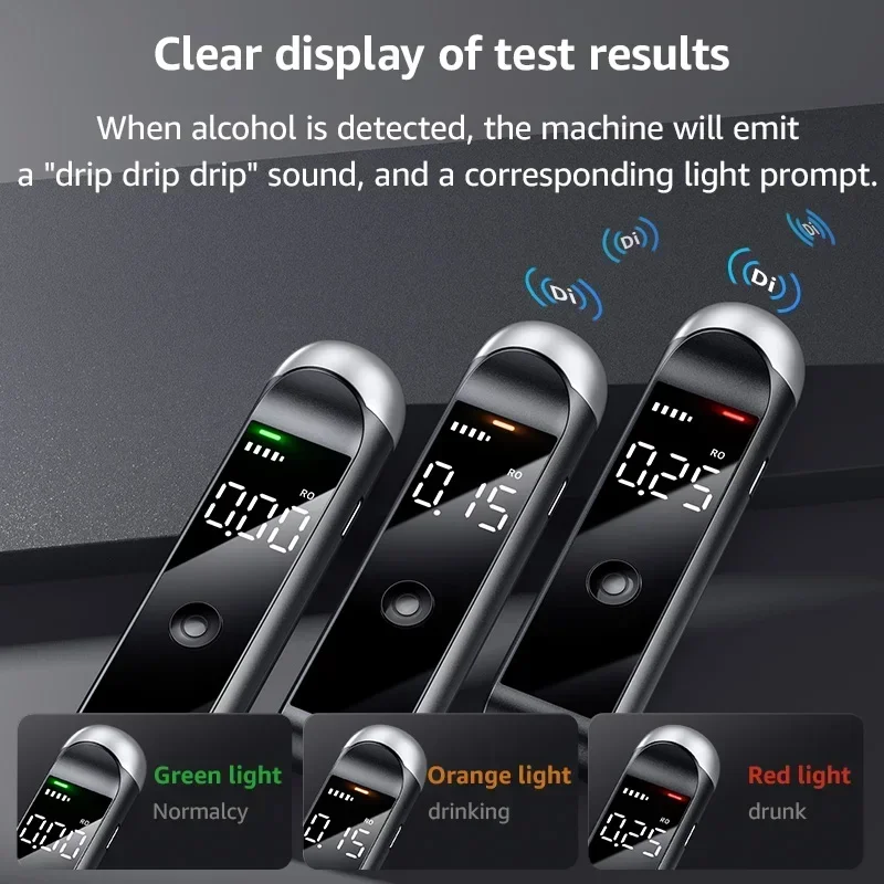 Digital Alcotester new alcohol - Breath Rate Monitor recensione e prezzo