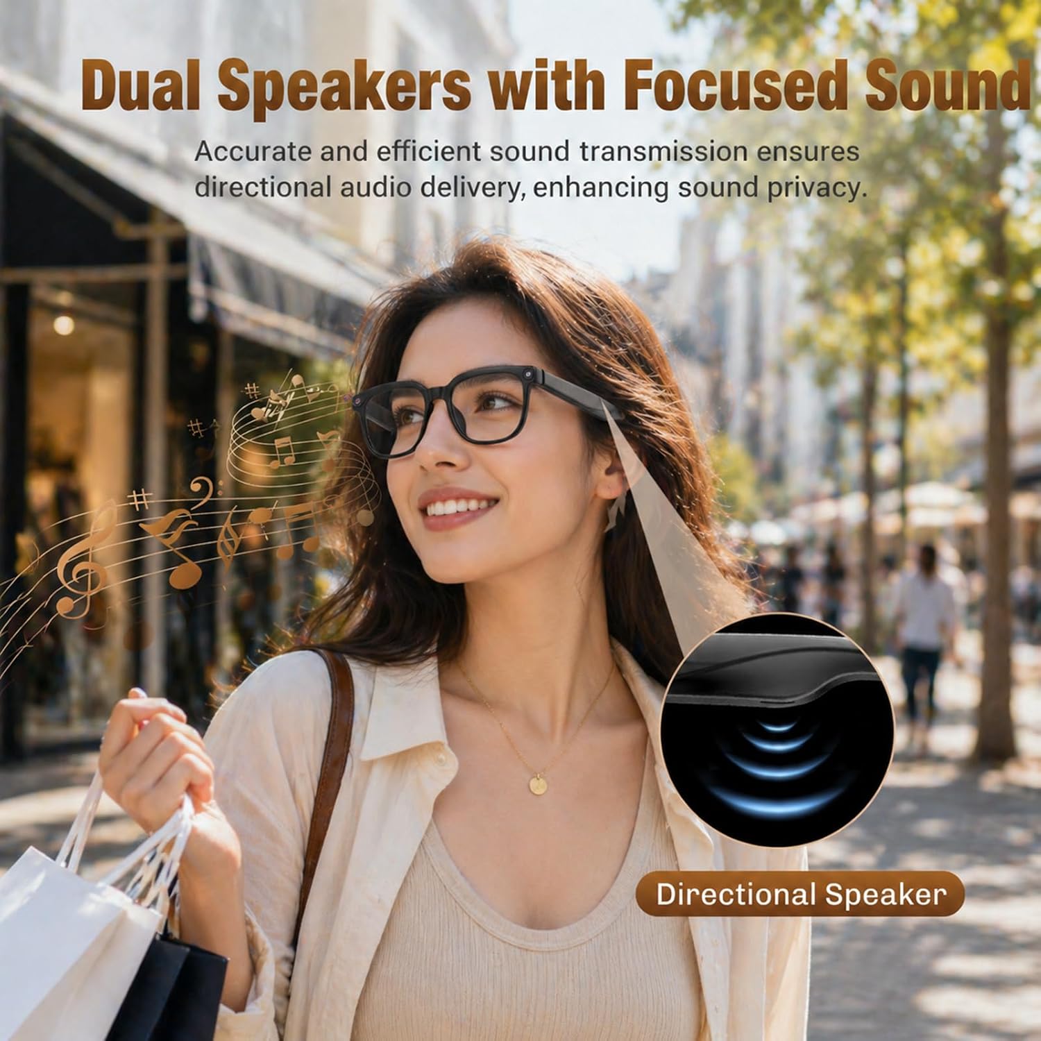 AI Smart Glasses: 4K Camera, R - Smart Glasses Lens recensione e prezzo