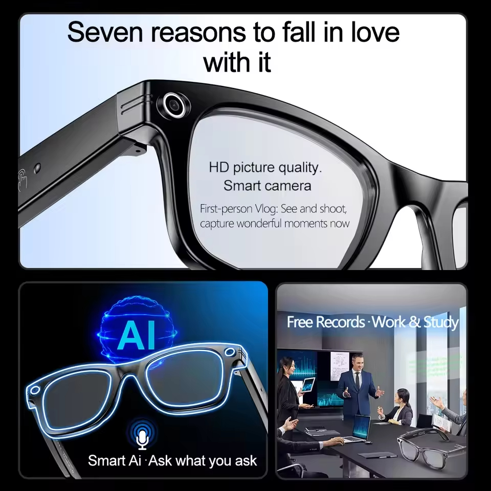 Xiaomi 800W Camera AI Glasses  - Smart Glasses Lens recensione e prezzo