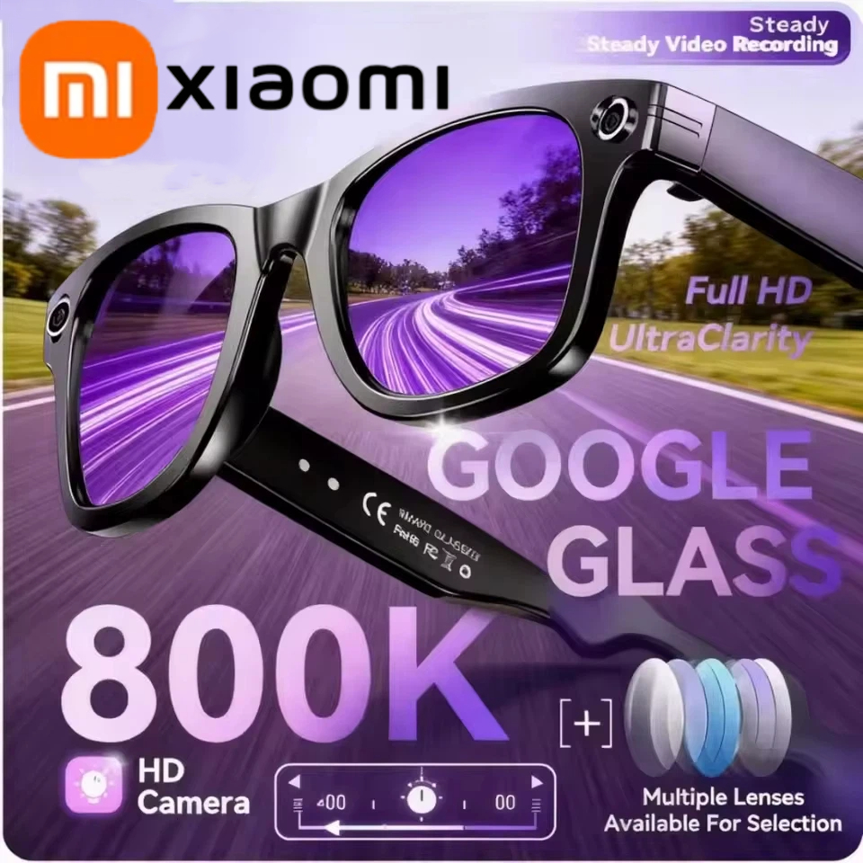 Xiaomi 800W Camera AI Glasses  - Smart Glasses Lens recensione e prezzo