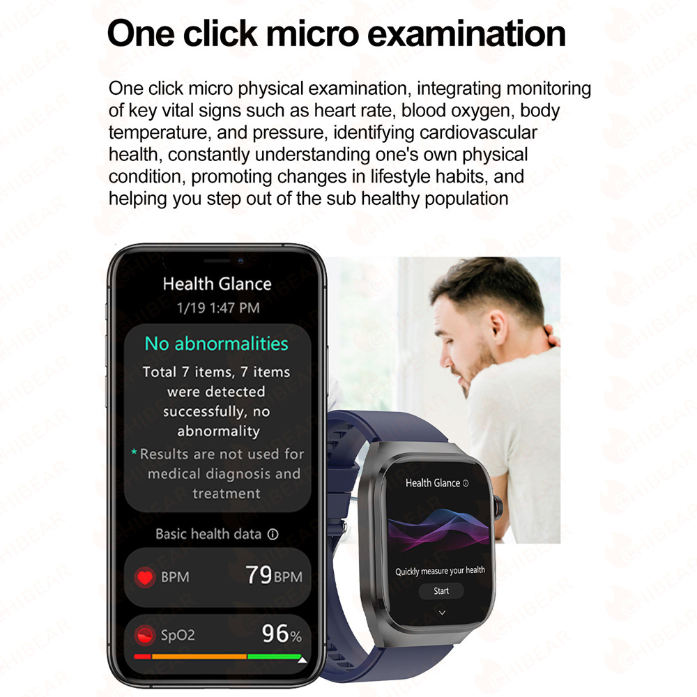 TK16 Smart Watch Men 2.04 Inch - Fall Detection Watch recensione e prezzo