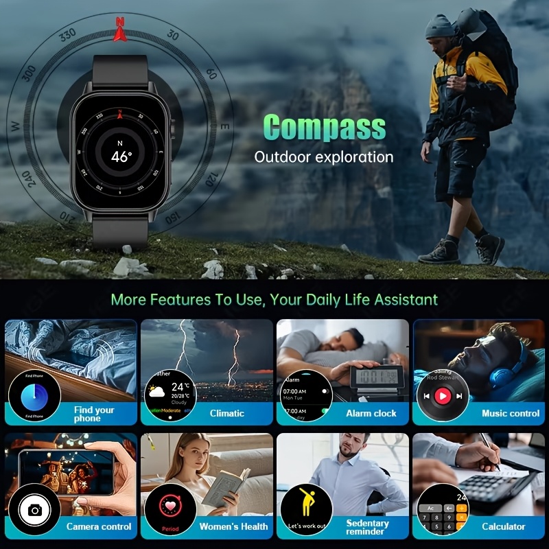 2025 GPS Positioning Smart Wat - Fall Detection Watch recensione e prezzo