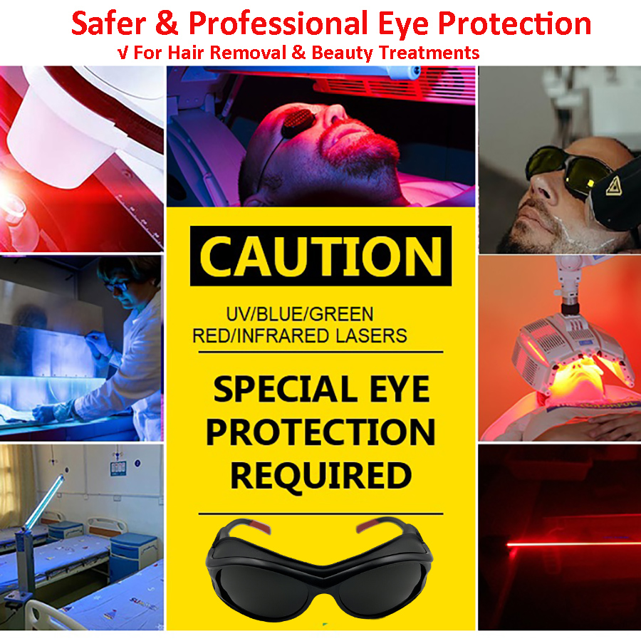 IPL Laser Hair Removal Glasse  - Light Therapy Glasses recensione e prezzo