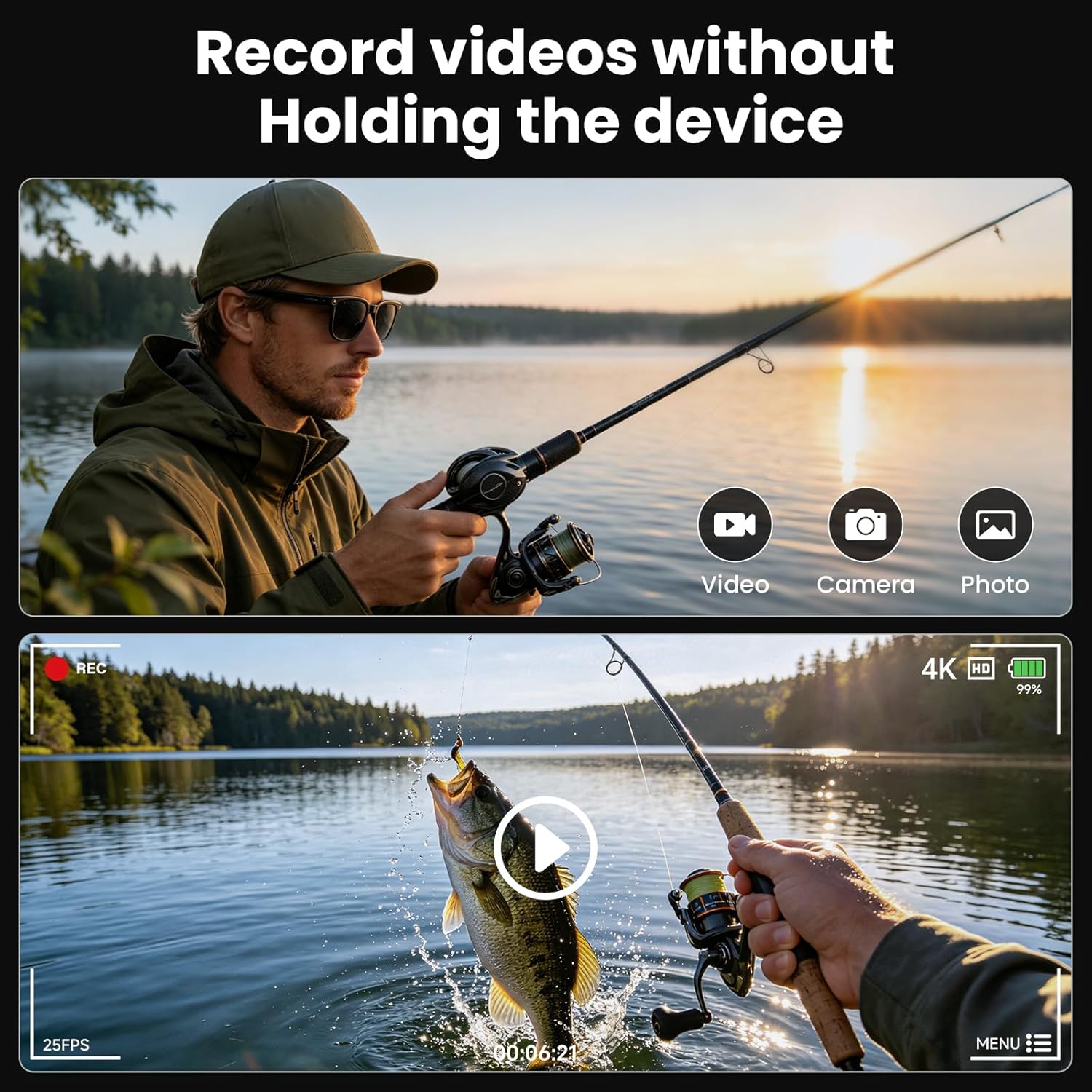 8MP Camera Smart Glasses: 4K P - Smart Glasses Lens recensione e prezzo