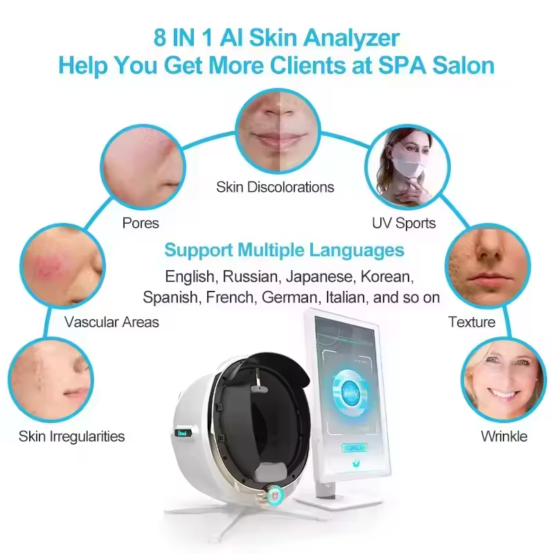 HD Camera 3D Magic Mirror Faci - Galvanic Skin Sensor recensione e prezzo