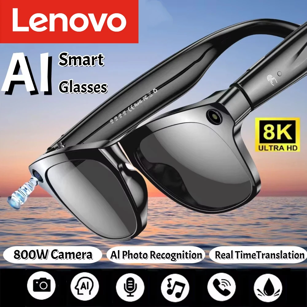 Lenovo AI Smart Glasses 8K HD  - Smart Glasses Lens recensione e prezzo
